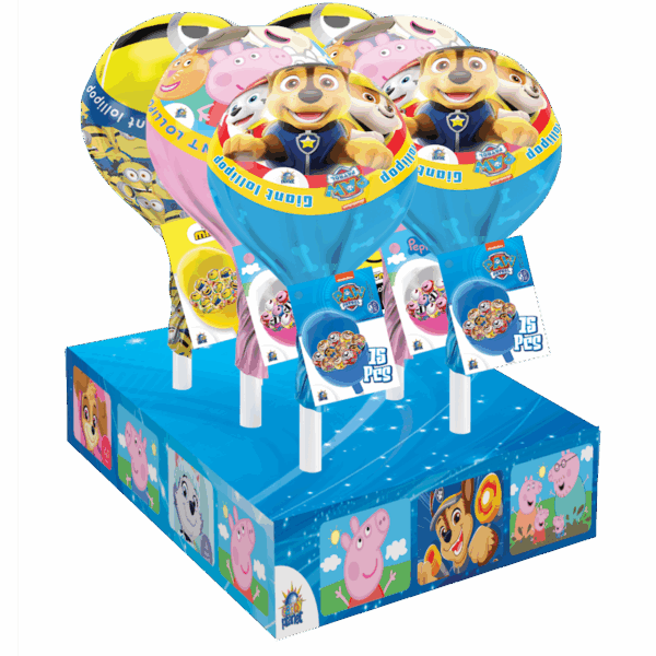 Jättitikkarit Minions Ryhmä Hau Pipsa Possu