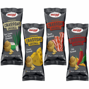 Crasssh Original kuorrutetut maapähkinät